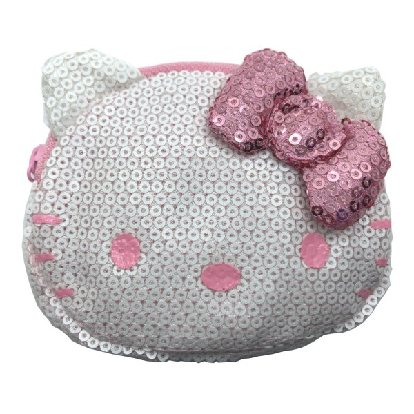 Hello Kitty Geldbeutel C-Cut spangle rosa