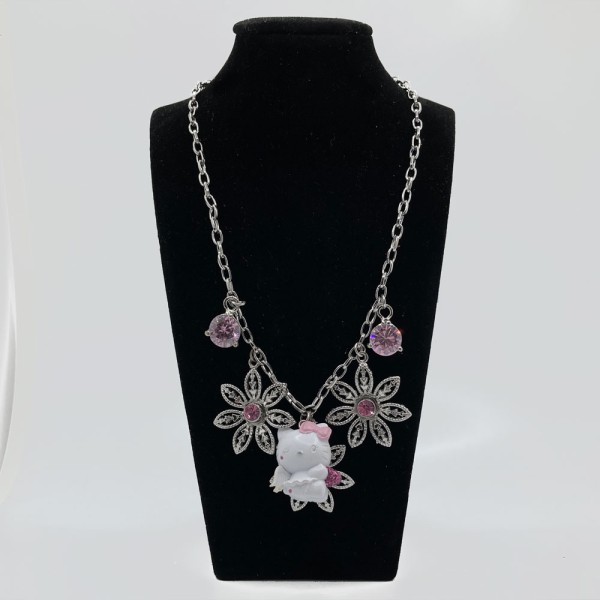 Hello Kitty Kette Angel Blumen