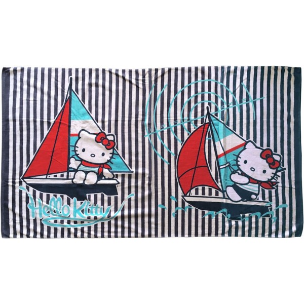 Hello Kitty Strandtuch Sailing