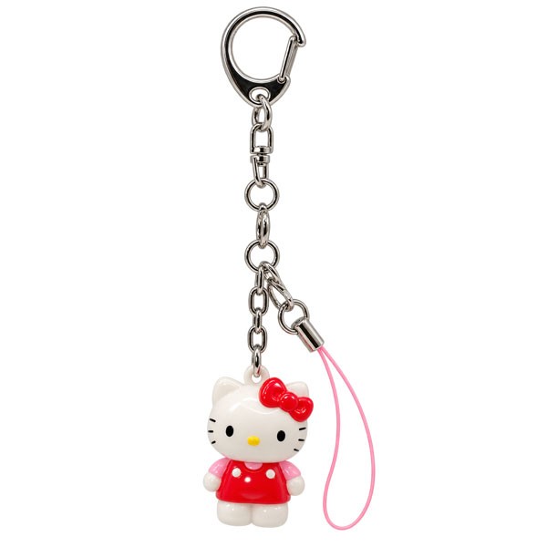 Hello Kitty Schlüsselanhänger rot