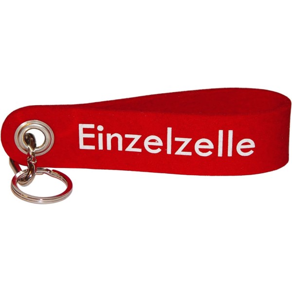 Schlüsselband Filz Einzelzelle