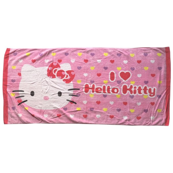 Hello Kitty Duschtuch Hearts