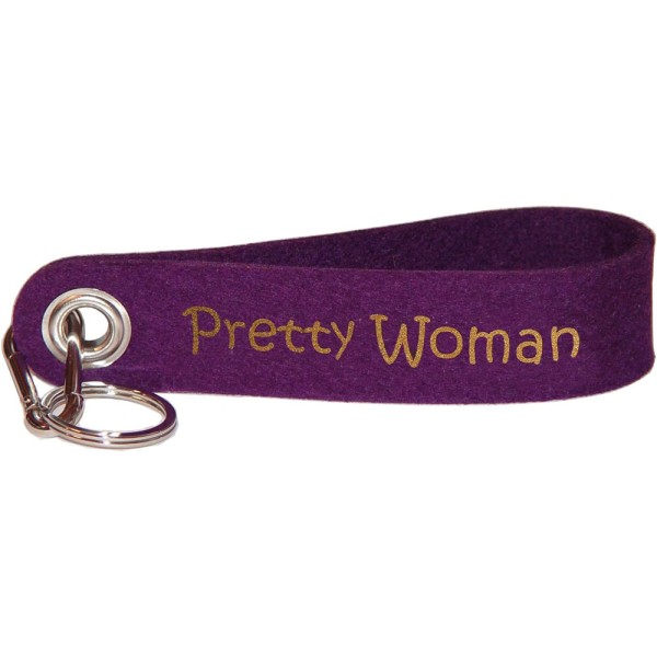 Schlüsselband Filz Pretty Woman