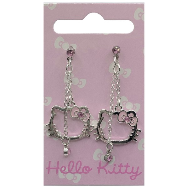 Hello Kitty Ohrstecker/Hänger Frame