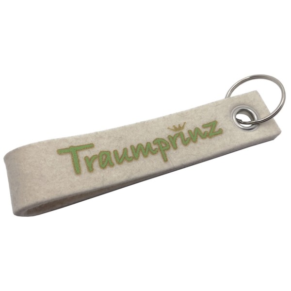 Schlüsselband Filz Traumprinz