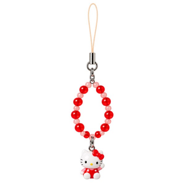Hello Kitty Handyanhänger garland rot