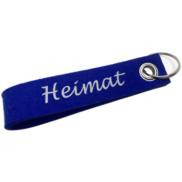 Schlüsselband Filz Heimat