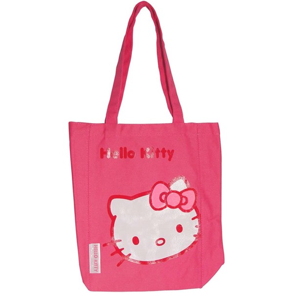 Hello Kitty Tragetasche Face pink
