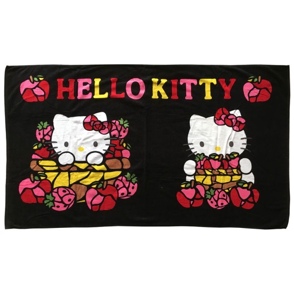 Hello Kitty Strandtuch Obstkorb
