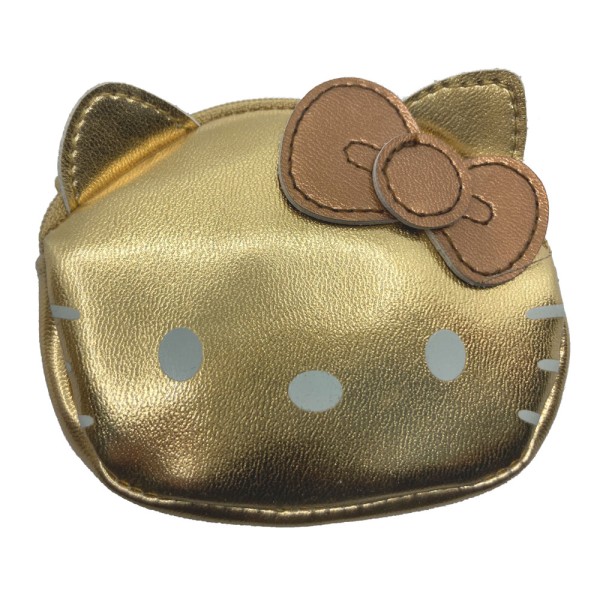 Hello Kitty Geldbeutel C-Cut metallic Lack gold