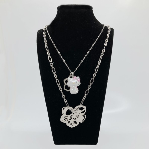 Hello Kitty Doppel Kette Charming Kitty