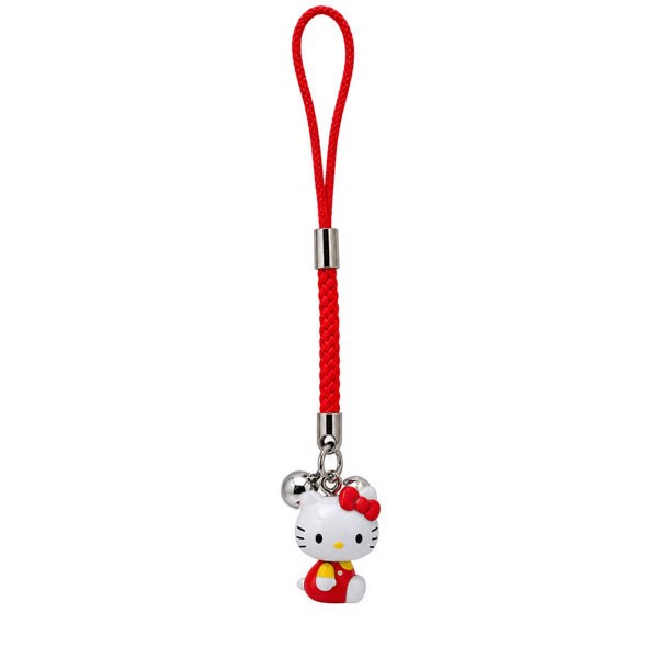 Hello Kitty Handyanhänger string rot