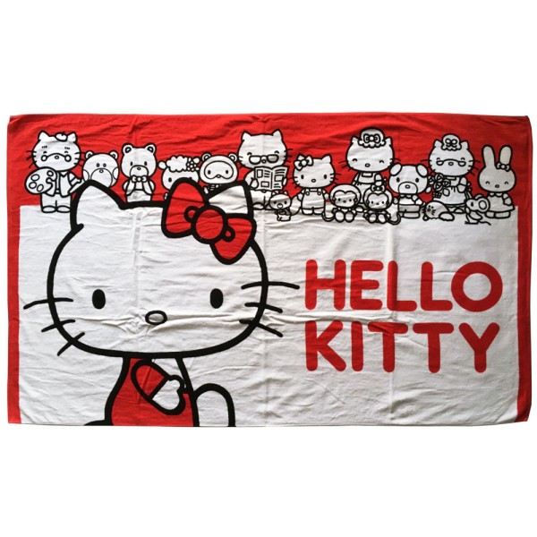 Hello Kitty Strandtuch Family