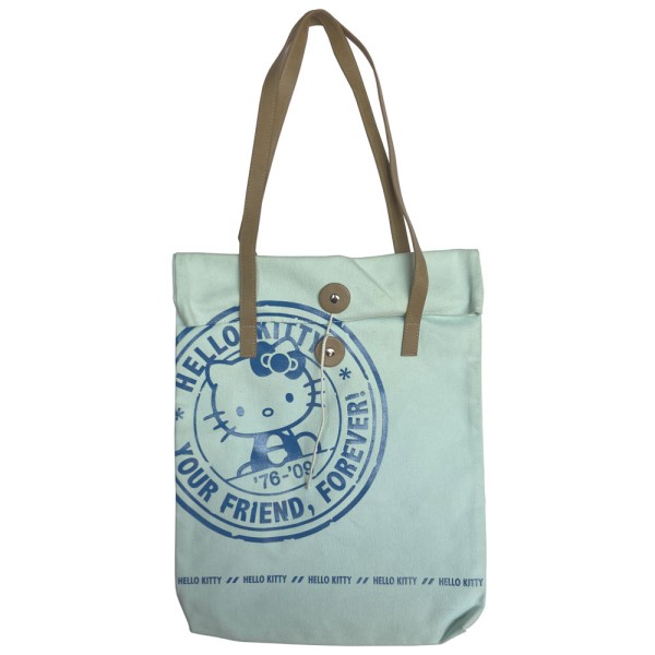 Hello Kitty Tragetasche Envelope blau
